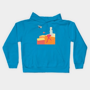 Paper airplanes Kids Hoodie